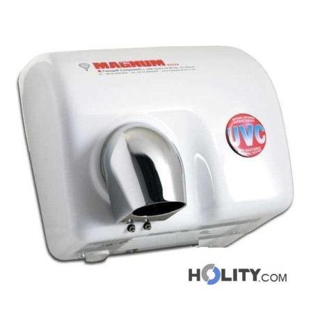sèche-mains-électrique-à-avec-lampe-uvc-h1201
