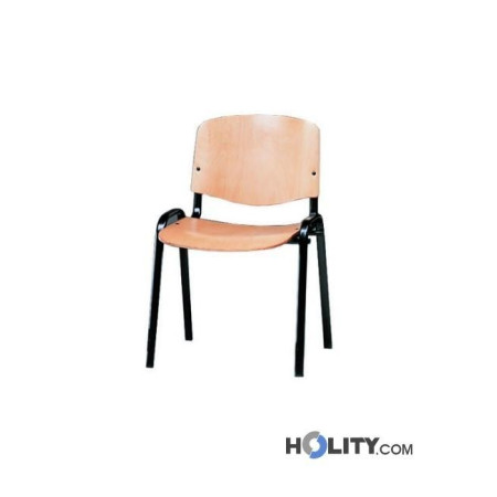chaise-de-conférence-empilable-avec-panneaux-en-chêne-h34408