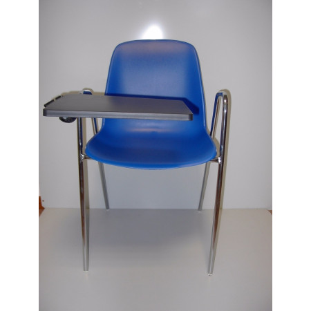Chaise de conference avec accoudoirs et tablette -h15947