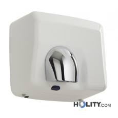 sèche-mains-électrique-à-air-h8604-acier blanc