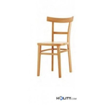 Chaise moderne en bois h20906