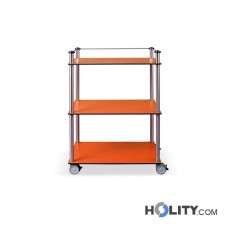 chariot-de-service-en-bois-et-acier-inox-3-étages-h707_04-orange