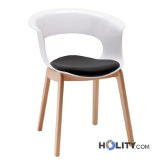 Chaise design avec coussin h74195