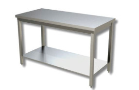table-en-inox-avec-1-étagère-inférieure-h35707