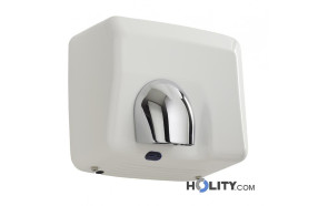sèche-mains-électrique-à-air-h8604-acier blanc