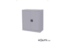 armoire-métallique-basse-à-deux-portes-h11113