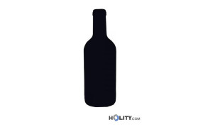 Tableau adhésif en forme de bouteille h14851