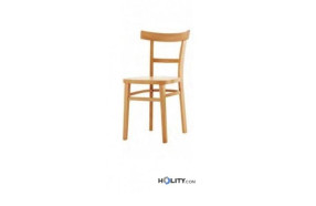 Chaise moderne en bois h20906
