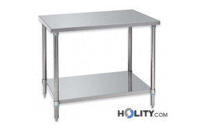 table-en-inox-avec-étagère-inférieure-L.-100-cm-h220127