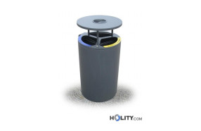 poubelle-de-recyclage-avec-cendrier-h28755