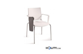 chaise-de-conférence-avec-accoudoirs-et-tablette-h44902