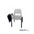 chaise-de-conférence-avec-tablette-h15965-couleurs- finition peinture noire