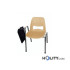 chaise-de-conférence-ignifuge-avec-rabat-h15974-couleur- finition chromé