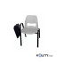 chaise-de-conférence-ignifuge-avec-rabat-h15974-couleur- finition noir