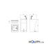 lavabo-commande-à-pédale-en-acier-inox-h509-29-dimensions
