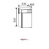 réfrégirateur-pour-laboratoire-de-130-L-h18420-dimensions