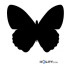 Tableau adhésif en forme de papillon h14841 