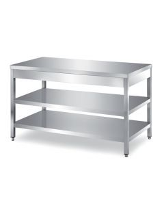 table-inox-avec-2-étagères-h31414
