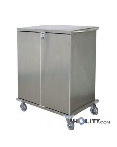 chariot-hospitalier-avec-récipient-pour-linge-h5523