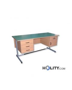 bureau-avec-double-bloc-tiroirs-h17242