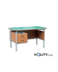 bureau-d'enseignant-à-2-tiroirs-h17243