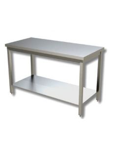 table-en-inox-avec-1-étagère-inférieure-h35707