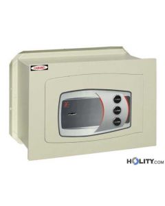 Cassaforte a muro a chiave e a combinazione meccanica h0305