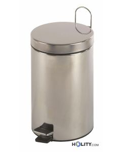 Poubelle-de-salle-de-bain-20-lt-acier-inox-mat-à-pédale-h4042