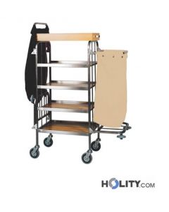 chariot-porte-linge-avec-4-étagères-h09170