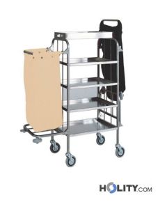chariot-porte-linge-en-acier-inox-h09171