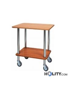 chariot-de-service-en-bois-et-acier-inox-h0929