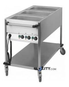 chariot-bain-marie-avec-3-bacs-GN1/1-h11033