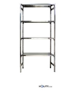 Etagère-en-acier-inoxydable-AISI304-4-étagères-lisses-115x40xh180-cm-h11122