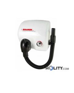 Sèche-cheveux-en-tube-en-acier-h1208-blanc