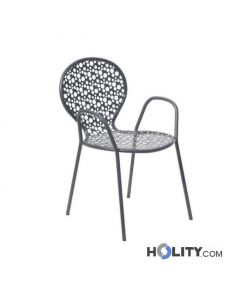 chaise-avec-accoudoirs-en-acier-h123-57