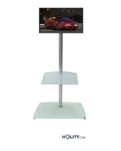 Borne-TV-inclinable-avec-support-décodeur-h12519