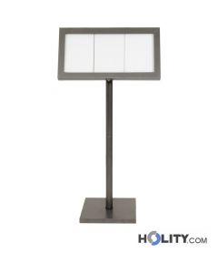 Tableau d'affichage LED 3A4 en acier revêtu h14812 