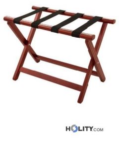 Repose-bagages-pour-hôtel-en-bois-h16419