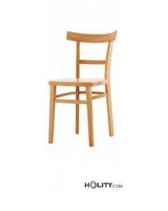 Chaise moderne en bois h20906
