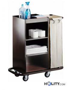 chariot-porte-linge-en-acier-émaillé-h21538