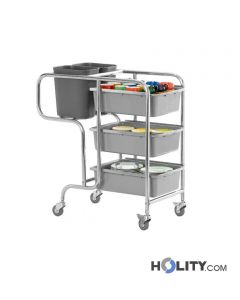 Chariot-de-débarrassage-en-acier-inoxydable-h21591