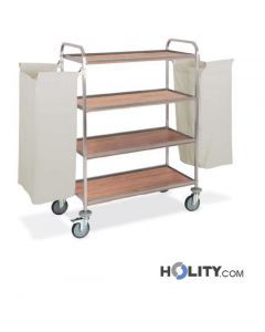 chariot-porte-linge-en-acier-inox-h2202