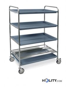 chariot-égouttoir-1-porte-assiettes-et-3-plateaux-verres h22_267