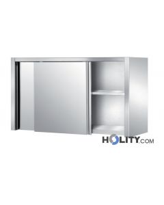 meuble-haut-en-inox-avec-portes-coulissantes-h31416