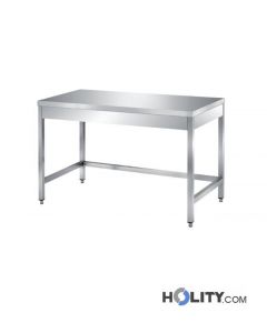 table-de-préparation-en-inox-sans-rebord-h31427