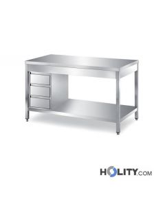 table-en-inox-avec-1-étagère-inférieure-et-3-tiroirs-h314_84
