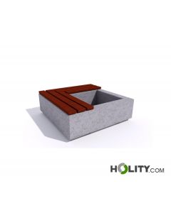 Banc-de-mobilier-urbain-en-bois-et-béton-h319_141
