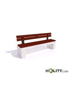 Banc-en-bois-et-béton-avec-dossier-h319_145