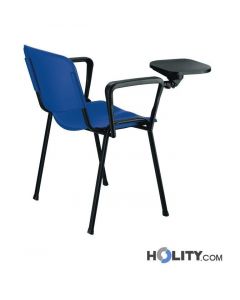 chaise-pour-salle-de-réunion-avec-accoudoir-et-tablette-h34411