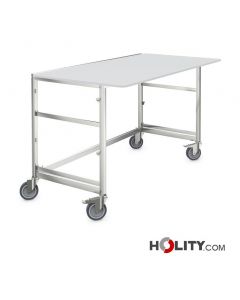 table-de-stérilisation-avec-plan-en-hpl-h492-24